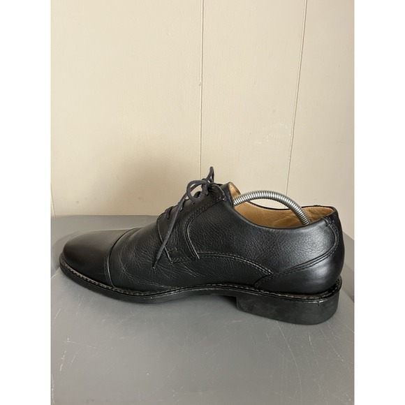 Studio Belvedere Black Leather Dress Shoes Men's Size 10.5 D‎ Duke Oxford - Picture 6 of 10